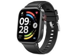 Bracelete para Xiaomi Smart Band 10/9/8 em silicone macio magnético com textura de lichia branco e azul XIAOMOYU