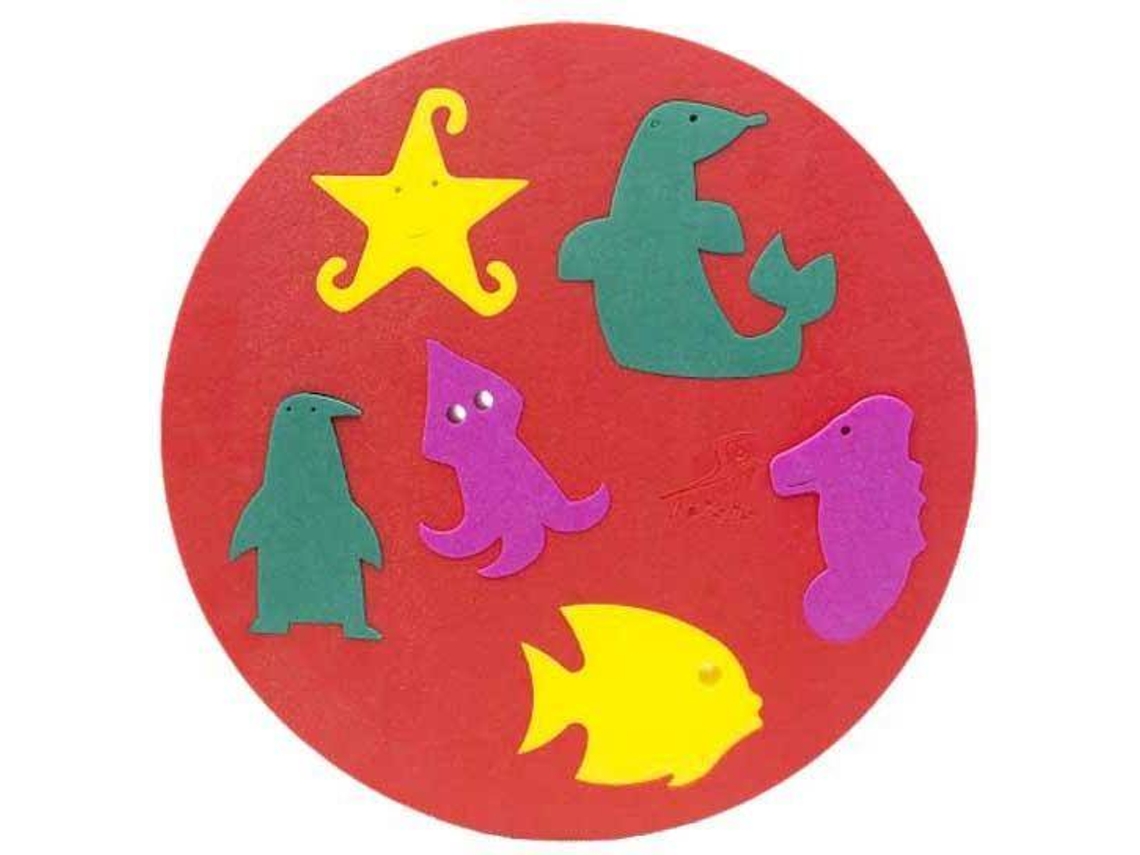 Brinquedo Flutuante LEISIS Puzzle Multicor (33cm)