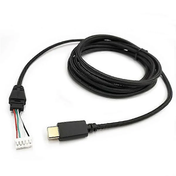 Cabo De Fone Ouvido Type-c 2, 5 M Para Substituição Do Headset Asus Rog Delta S Animate