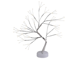Bonsai de LED 2026 com 108 luzes brancas quentes para decoração de casa, com controle remoto.