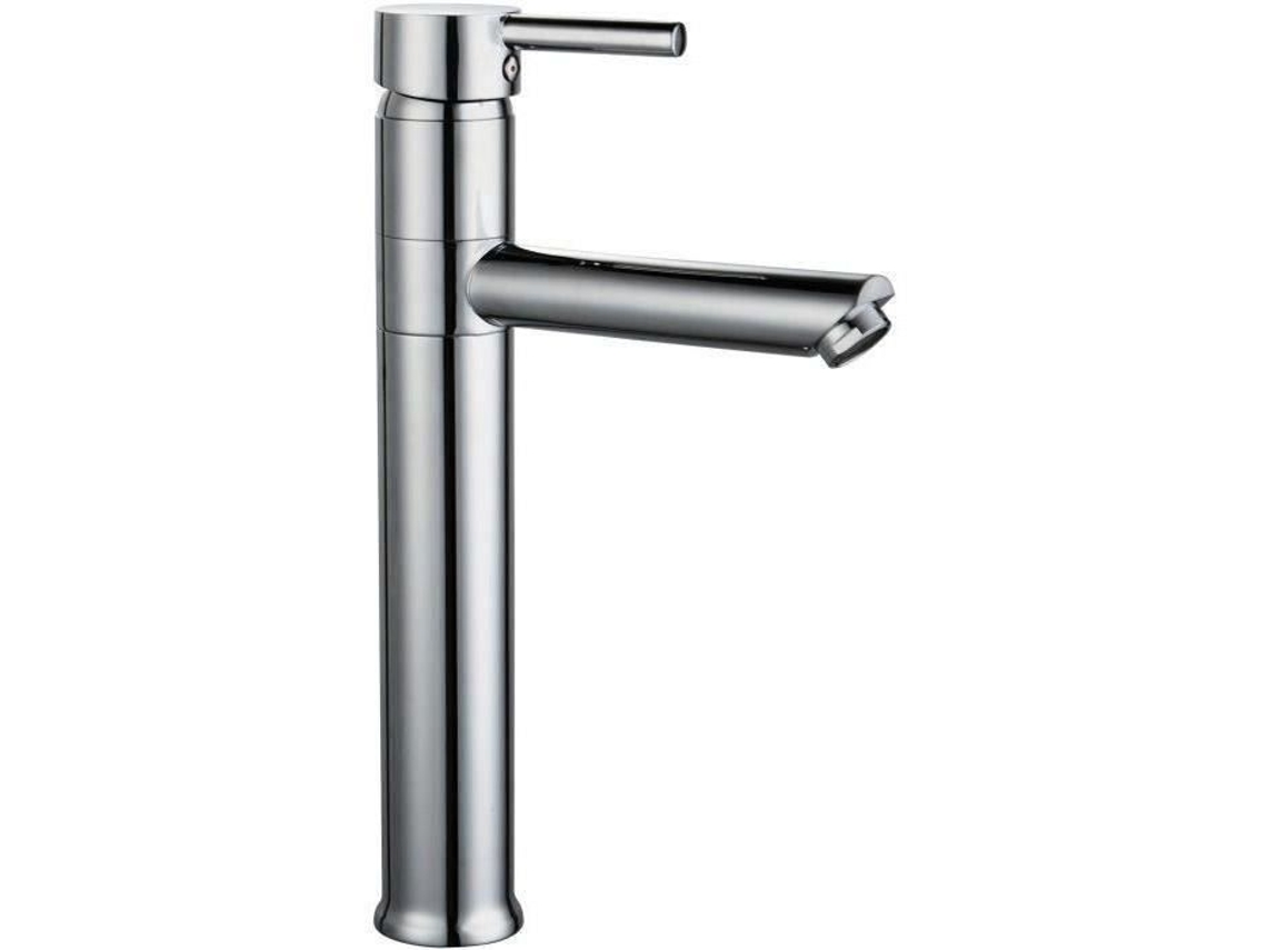 Misturador Para Lavatório Alto Rousseau Dover Eco Stop Cromo