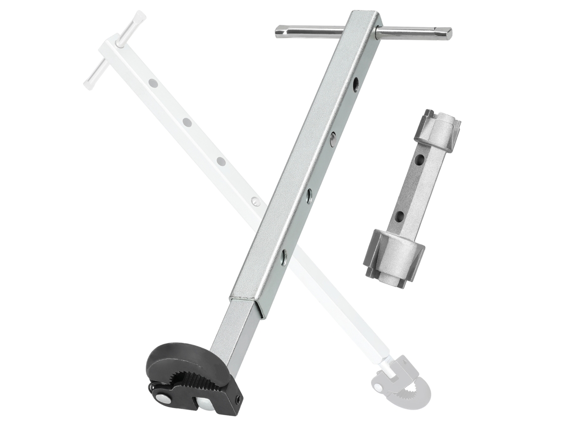 Chave De Depósito Telescópica Ajustável De 3/8'' A 1-1/4'' Capacidade De Mandíbula Ferramenta Profissional Para Encanadores