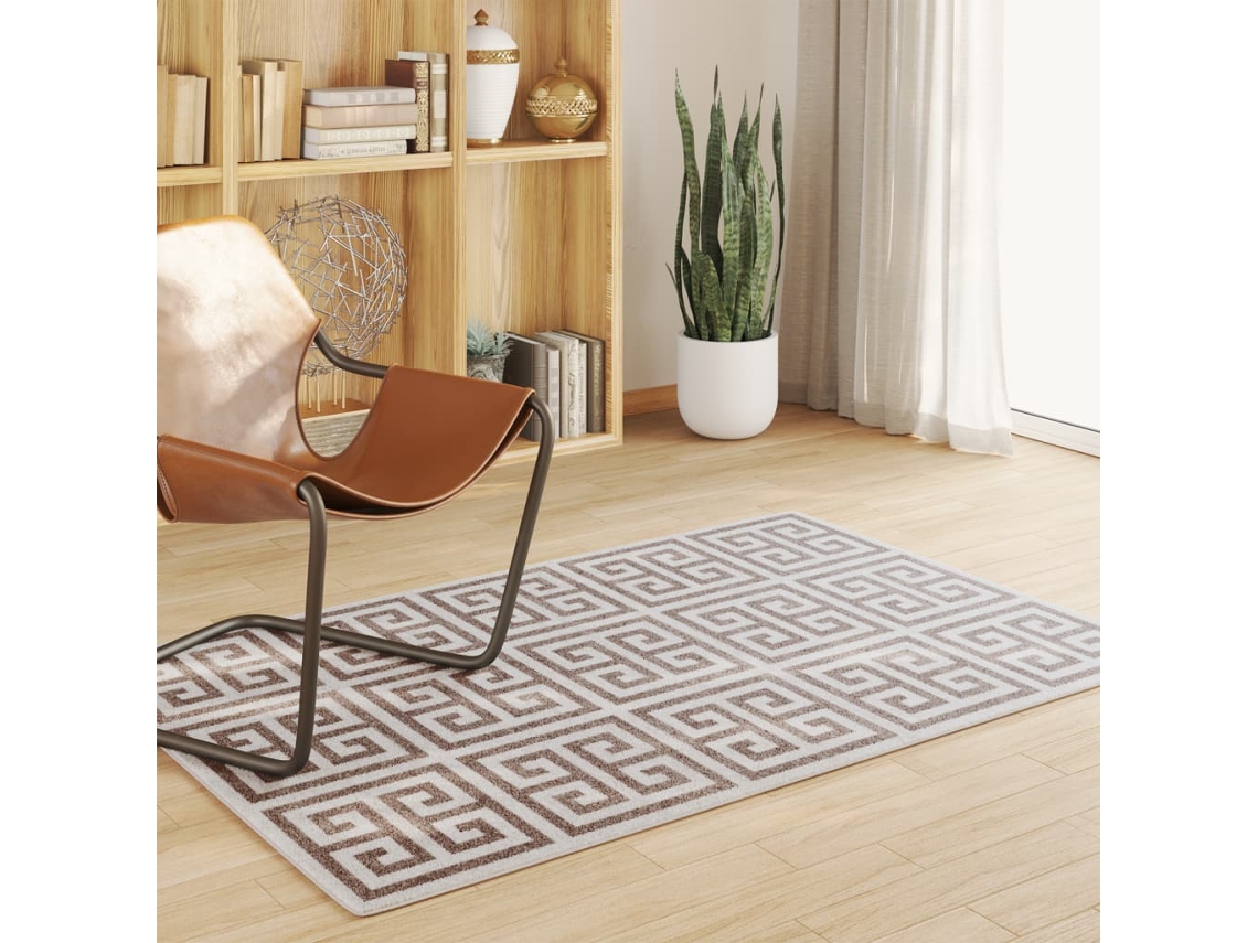 Vidaxl Tapete Pelo Curto Int./ext. 120x180 Cm Multicor