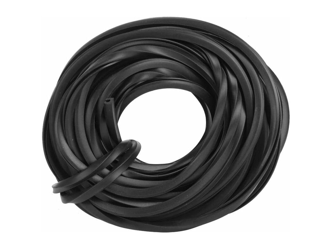 Vedação Preta Para Envidraçamento De Estufa, Durável, 2*30mm*5m, Tira De Borracha Cabo