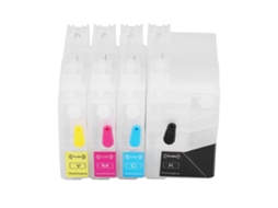 Kit de Cartuchos de Tinta 4 Cores para Impressora LC3317 S/MARCA