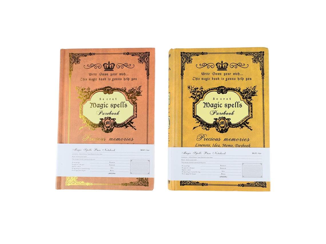 Cadernos A5 Estilo Retrô, Espessos, Confortáveis, Com Estampagem A Quente, Para Escritório, Estudo E Escola.
