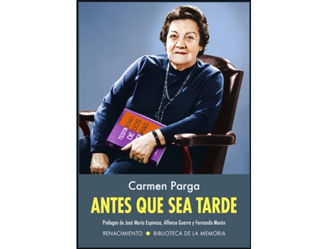 Livro Antes Que Sea Tarde de Carmen Parga (Espanhol)