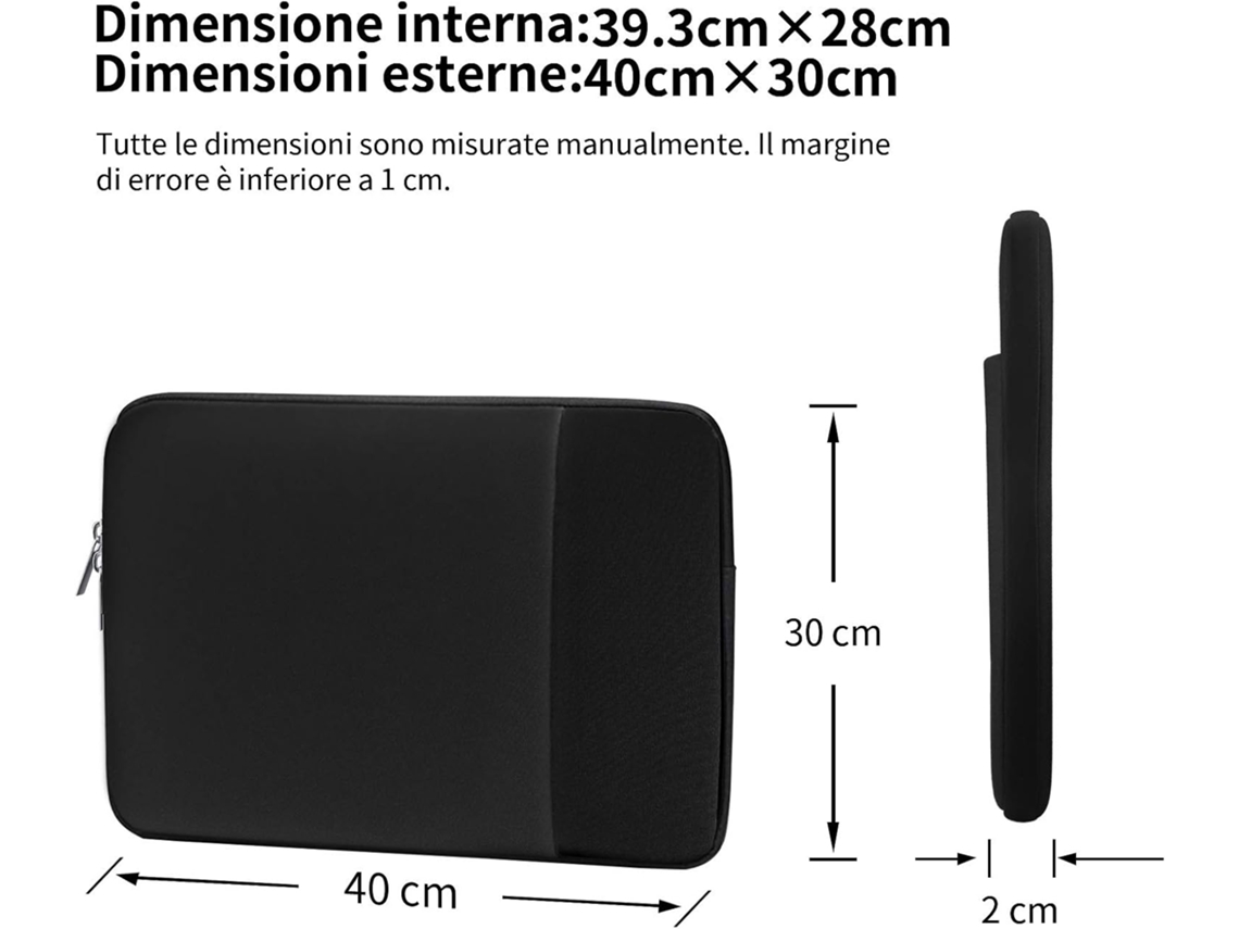 *capa Para Laptop De 15,6 Polegadas, Bolsa Ivencase Notebook Com*-aquaforge