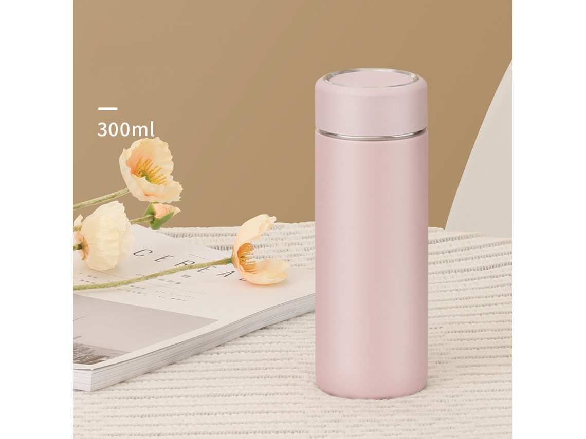 Mini Termo Rosado Acero 316, Pequeã±o Y Portátil Vasito De Bolsillo Para Mujeres Y Niã±os Sfushos