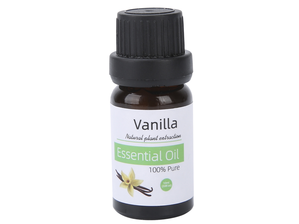 Óleo Essencial de Baunilha Natural 10ml para Massagem Corporal e Aromaterapia