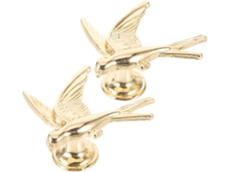 Puxadores Modernos Para Armários, Kit De 2 Peças, Metal Preto E Dourado, Puxadoress Para Gavetas E Armários, Para