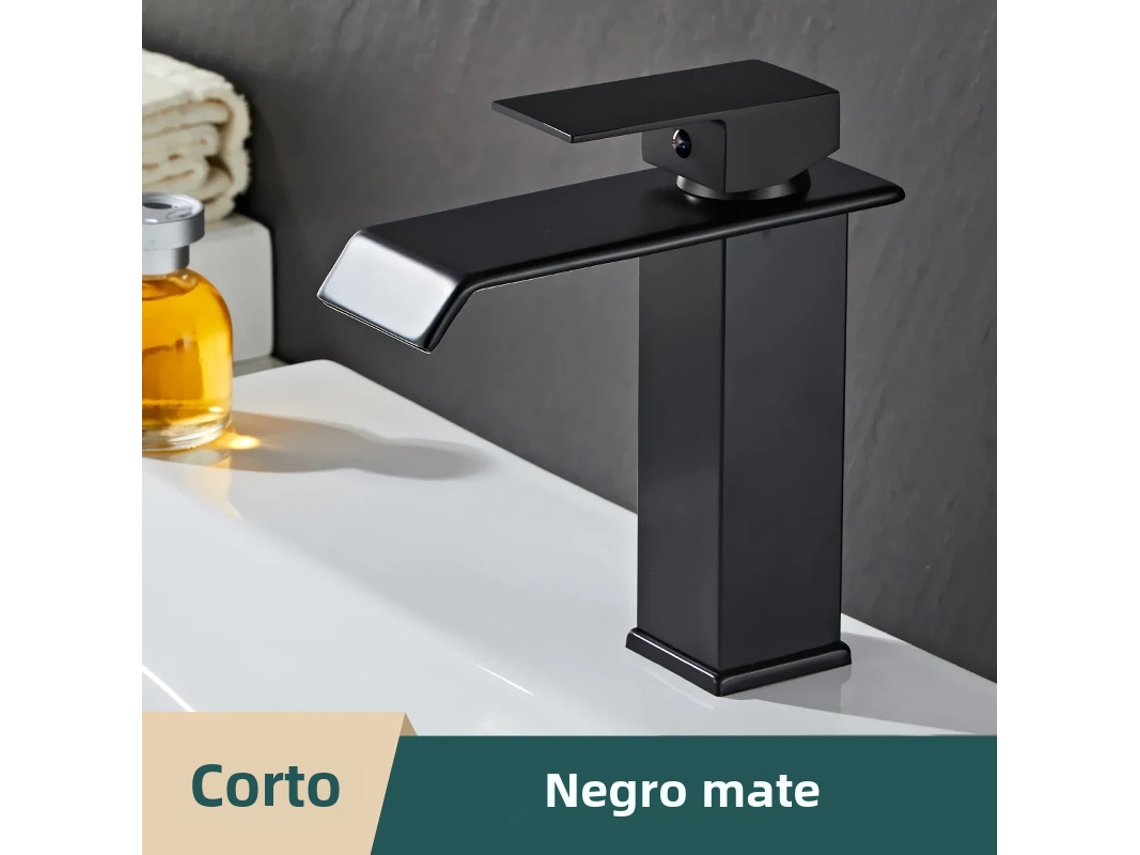 Torneira MDUG Modelo B Curto Preto MDUG