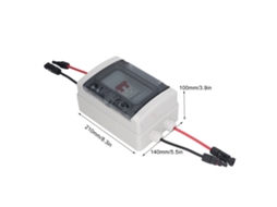 Disjuntor Dc Proteção Solarinterruptor 500v 16a Ip65
