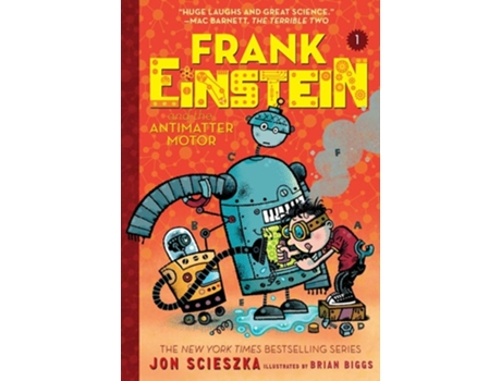 Livro Frank Einstein And The Antimatter Motor de Jon Scieszka  (Inglês)