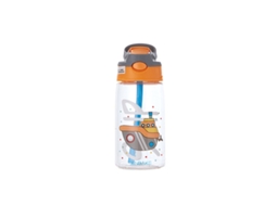 Garrafa de Água Infantil Descartável e Portátil de 480ml MDUG (navio de Cruzeiro Amarelo)