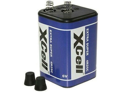 Pilha Zinco XCELL 4R25C (1 Und)