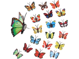 Pacote Com 50 Tachinhas Decorativas Em Formato De Borboleta, Ideais
