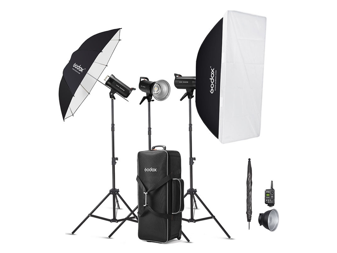 Kit de flash de estúdio GODOX Sk400iiv d