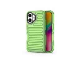 Capa Híbrida Pc Tpu De Alta Transparência Para Iphone 16 Plus - Airbag