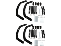 Kit com 2 Adaptadores Universais. Adaptador Não Compatível com Monitores de 17 a 29 Polegadas. SFUSHOS