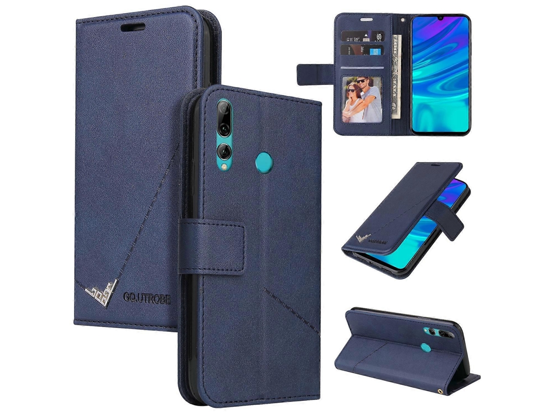 Capa De Couro Com Ângulo Reto Gqutrobe Para Huawei P Smart Z