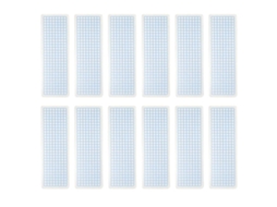 Prateleiras De Plástico Azul Para Guardar Fitas Washi, Práticas E Portáteis, Ideais Para Escolas E Residências Pacote