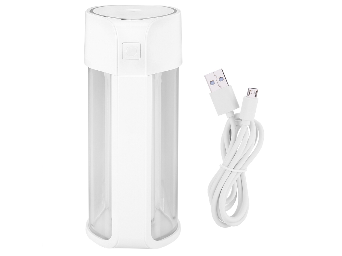 Laxiscreed Umidificador Usb Com Spray E Luz De Sete Cores, Ideal Para Ambiente Húmido E Relaxante
