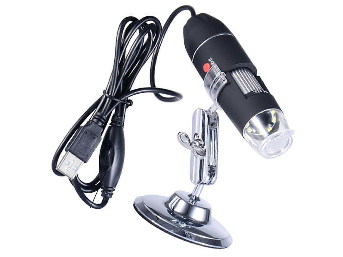 Microscópio Eletrônico Digital Portátil Com Usb (conjunto De 2 Peças)