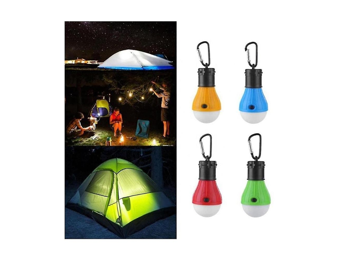 Lanterna Led Portátil Para Barraca, Lâmpada Para Acampamento, Caminhada, Mochila, Pesca, Preta Olysi Shop