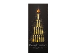 Laxiscreed Adesivo De Natal À Prova De Água Para Decoração De Quarto E Sala