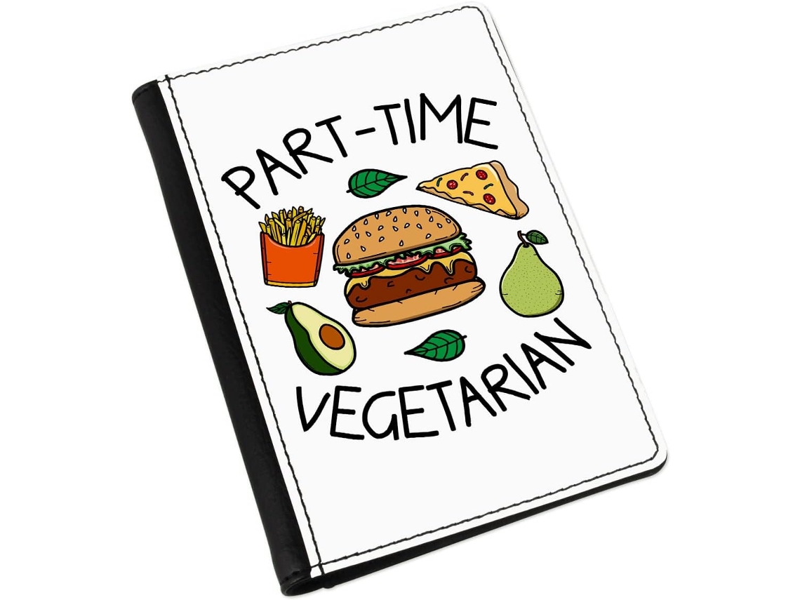 Capa para Passaporte Gift Base Vegetarianos de Meio Período
