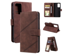Capa De Couro Com Toque De Pele Para Samsung Galaxy A52 5g/4g