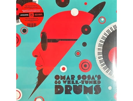 Omar Sosa Omar Sosa'S 88 Well-Tuned Drums Vinil Vermelho Edição Limitada Rsd 2024