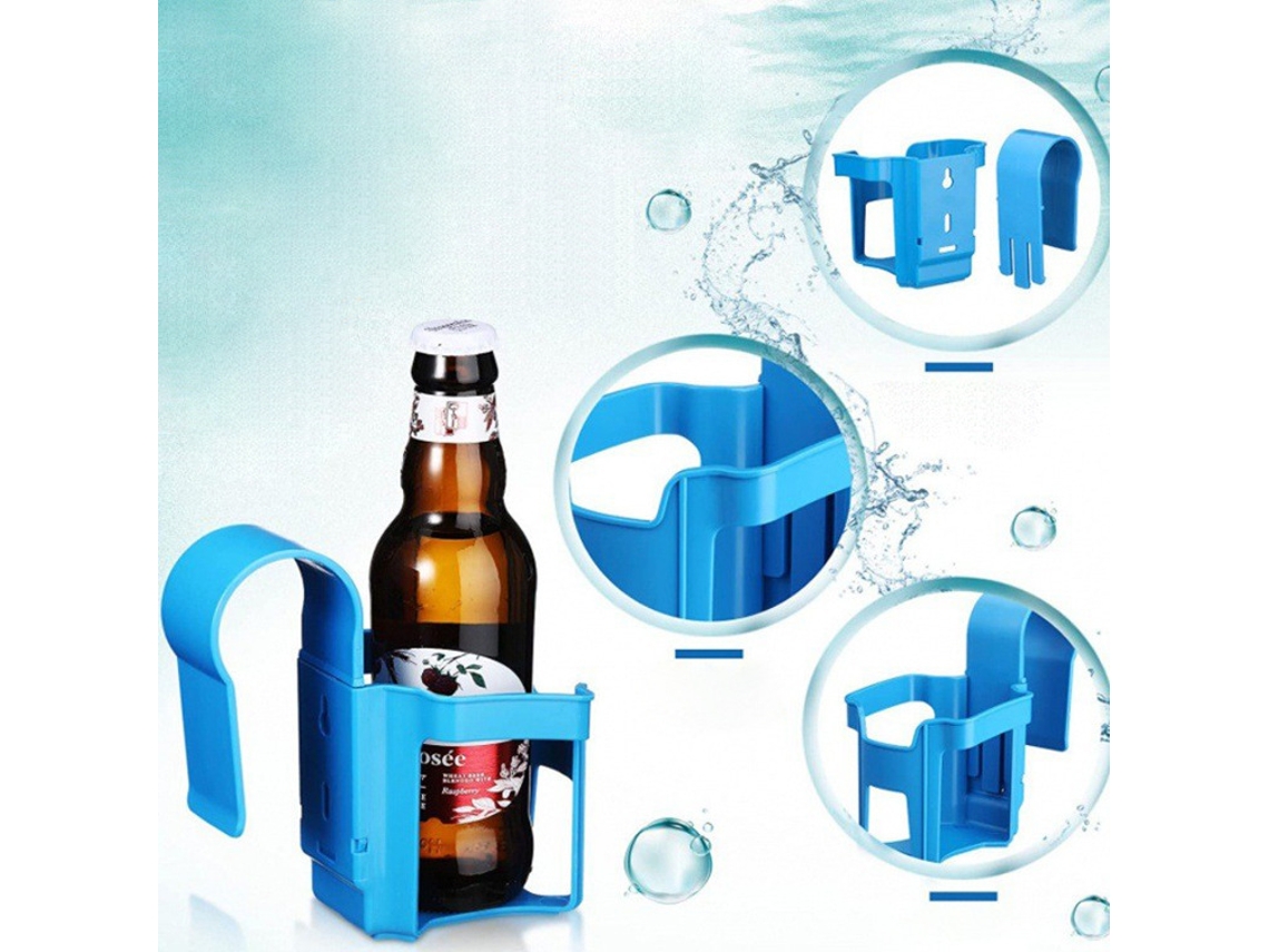 Suporte Para Copos À Beira Da Piscina, Compatível Com A Maioria Das Piscinas Acima Do Solo.