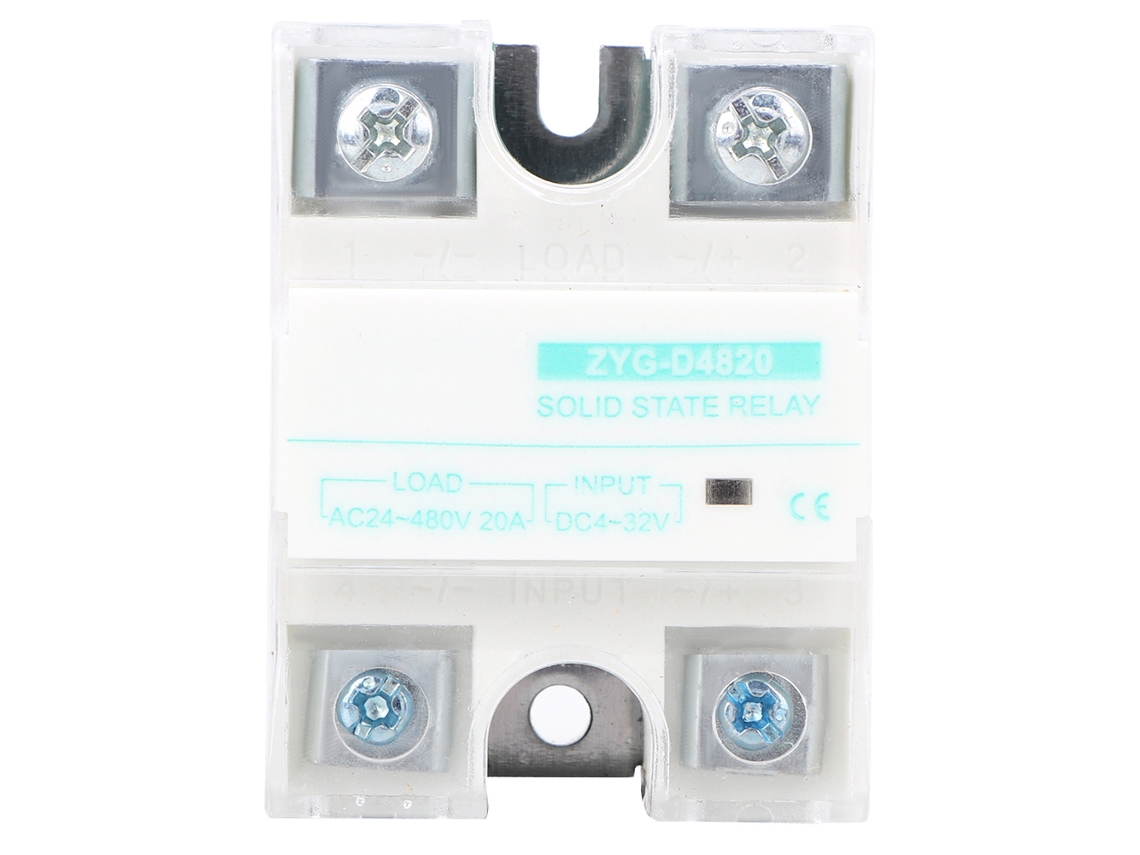 Relé de Estado Sólido Led Zyg d4820 4 32v 20a | S/MARCA
