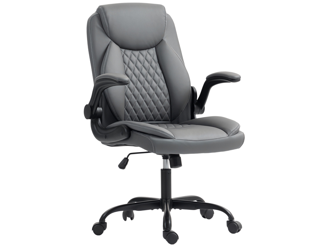 Cadeira Ergonômica com Apoios Rebatíveis, Cinza VISTA SHOP