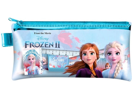 Estojo KIDS LICENSING Disney Frozen 2 Azul (18x9cm)