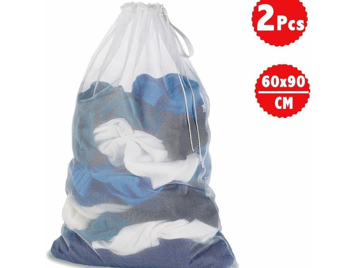 Saco para Roupa Suja Máquina de Lavar, 2 Unidades BRILVIBERA