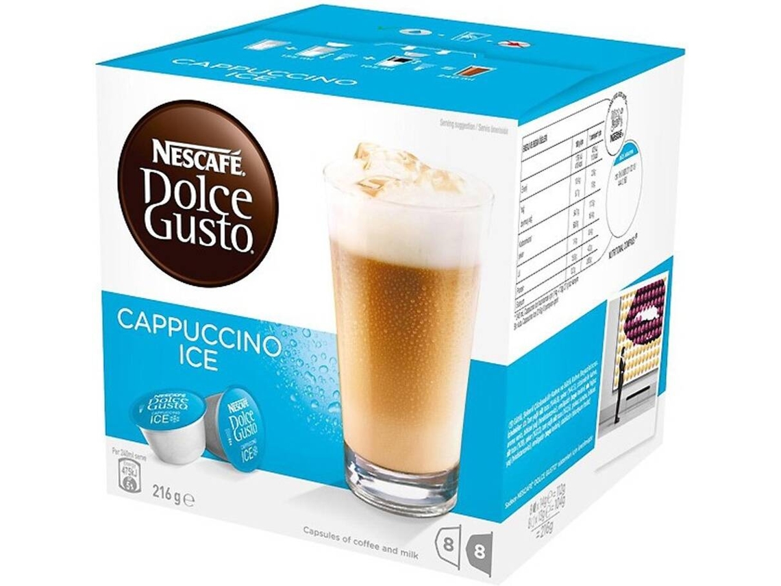 Cápsulas de Café DOLCE GUSTO Cappuccino Ice (8 cápsulas)
