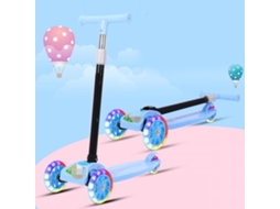 2026 patinete Plegable para Niños Con 3 Ruedas Y Ruedas Luminosas, Manillar Plegable