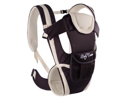 Porta-Bebês Ergonômico Ventral e Traseiro SCREL Bege & Brown de 0 a 36 Meses