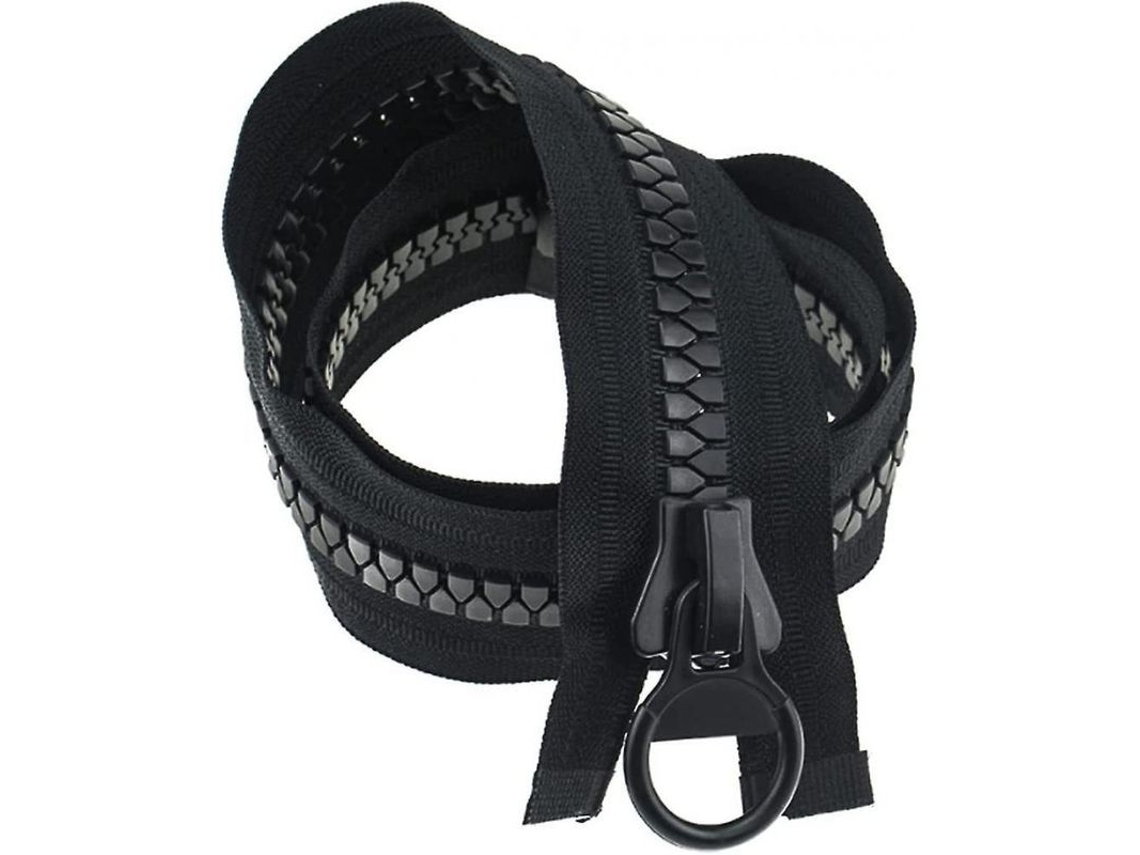 Fechamento de Zíper LINJOU, 150cm, resistente, para costura