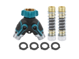 Mangueira e Conector Duas Vias para Jardim S/MARCA