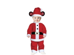 Fato de Ratinho Papai Noel com cinto para bebê