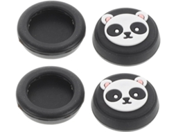 Conjunto De 4 Joysticks De Silicone Panda, Compatíveis Com Instalação E Durabilidade Conjunto De 4 Joysticks De Silicone Panda, Compatí Gokoco