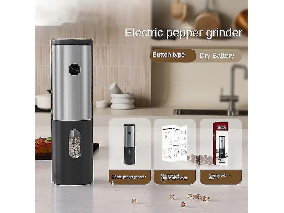 Moedor de Sal e Pimenta Elétrico Automático GOKOCO