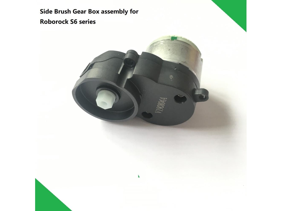 conjunto original do motor da caixa de engrenagens da escova lateral para xiaomi roborock s60 s61 s65 robô aspirador Un reposição caixa engrenagens