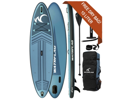Prancha de Sup Inflável Glide 10'6 320 Cm Setfree Dry Bag WATRFLAG