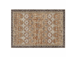 Tapete Vintage Retangular Lavável Antiderrapante 2743x3658mm Tekmaquinas
