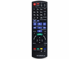 Comando À Distância Para Gravador Blu-ray/dvd Compatível Com Panasonic N2qayb001078_dae
